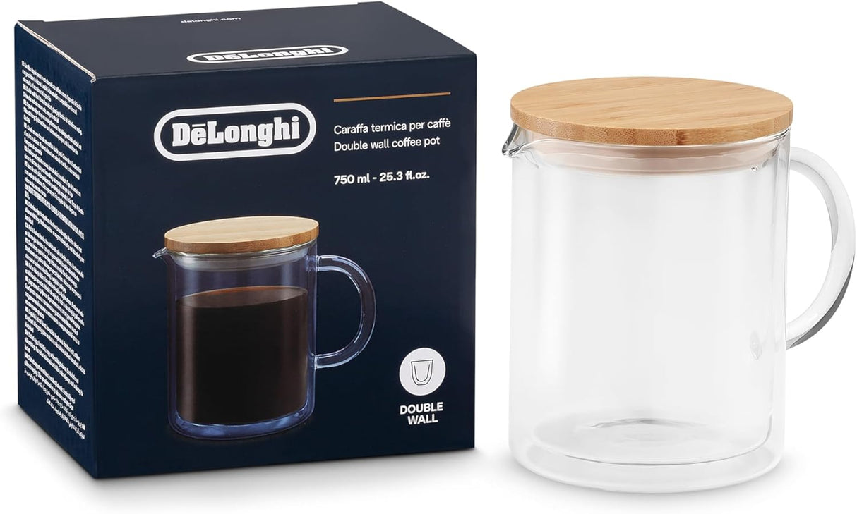 DeLonghi - Double-walled glass carafe (750 ml)