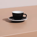 Acme Flat White 150 ml — Ensemble tasse et soucoupe porcelaine