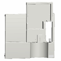 Door and lock ASM 8625