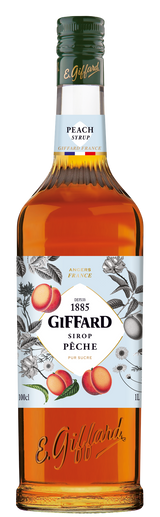 Giffard peach syrup