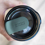 WACACO Octaroma Lungo 300 ml: Stainless Steel Insulated Travel Mug, Leak-Proof Lid