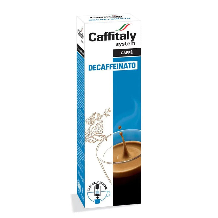 Caffitaly Ecaffè Decaffeinato : capsules d'espresso décaféiné, boîte de 10
