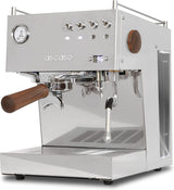 Ascaso Duo PID Versatile Inox/Wood: Dual Thermoblock Home Espresso Machine, ESE Pod Compatible, 58mm, 15 Amp (OPEN BOX)