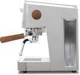 Ascaso Duo PID Versatile Inox/Wood: Dual Thermoblock Home Espresso Machine, ESE Pod Compatible, 58mm, 15 Amp (OPEN BOX)