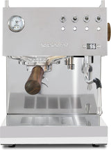 Ascaso Duo PID Versatile Inox/Wood: Dual Thermoblock Home Espresso Machine, ESE Pod Compatible, 58mm, 15 Amp (OPEN BOX)