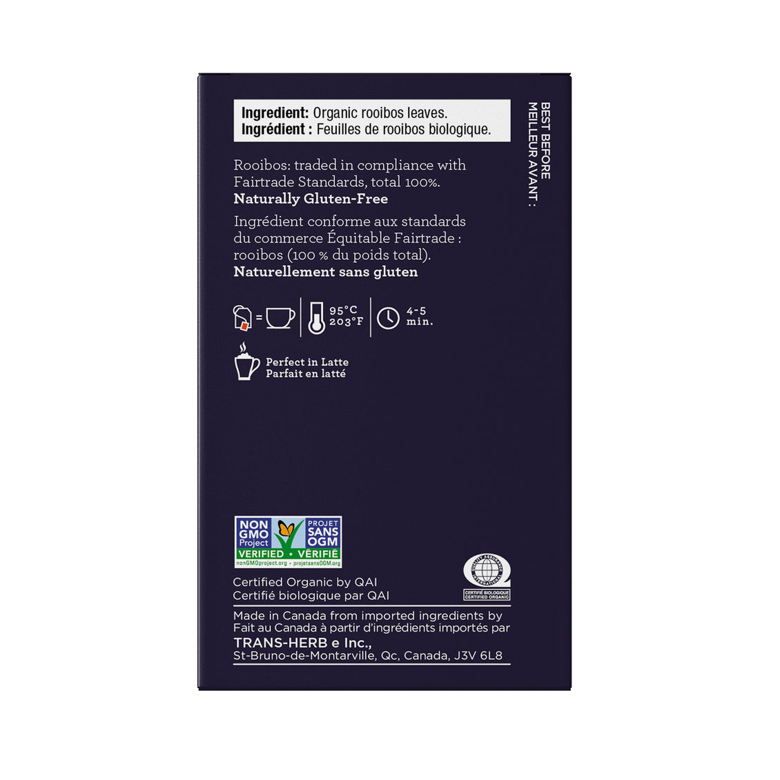 Four O'Clock - Tisane rooibos biologique & équitable (16 sachets)