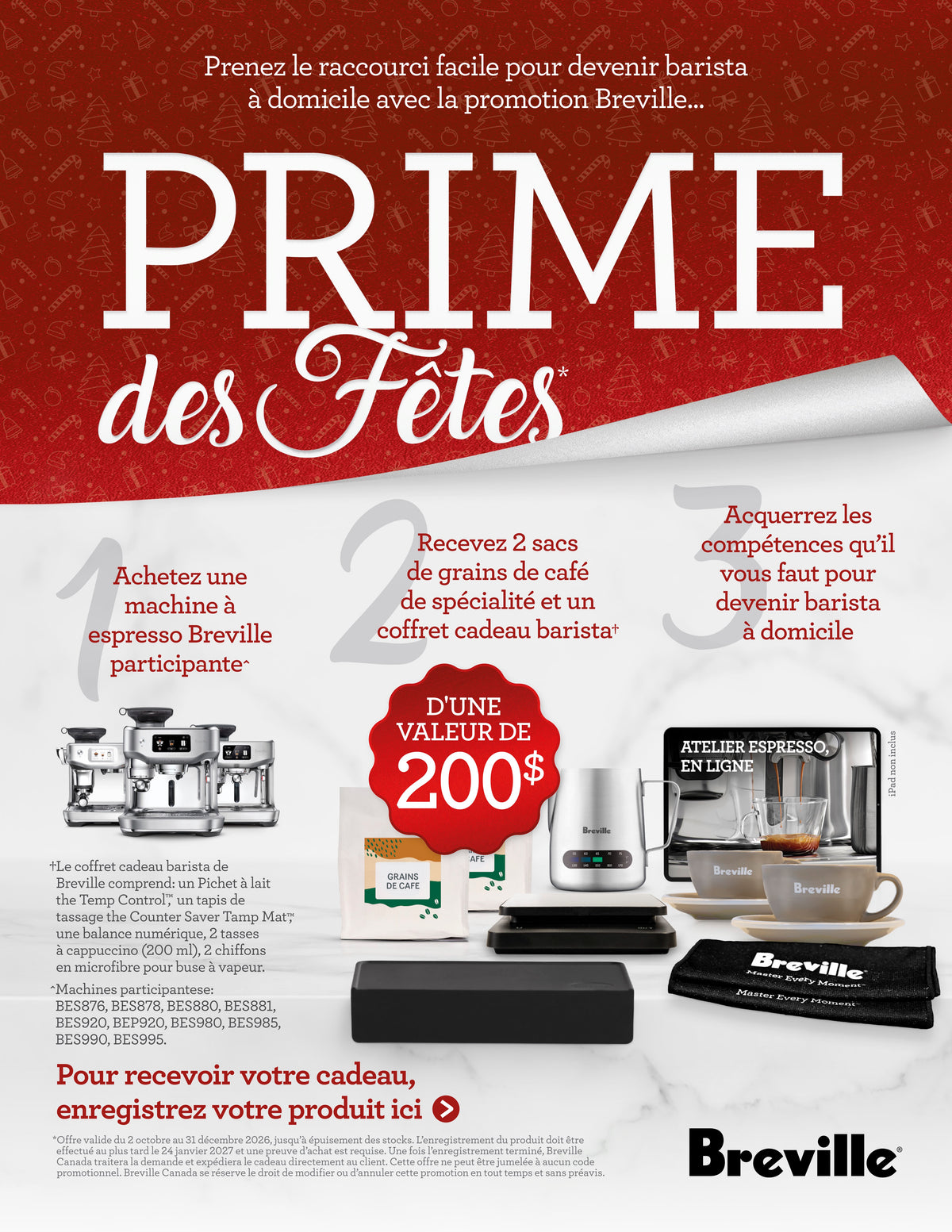 Breville Barista Touch Impress: Semi-Automatic Espresso Machine with Built-In Baratza Grinder and Touchscreen