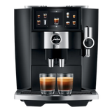 Jura J8 Twin : machine à café automatique à double broyeur, écran tactile Panorama, 31 spécialités