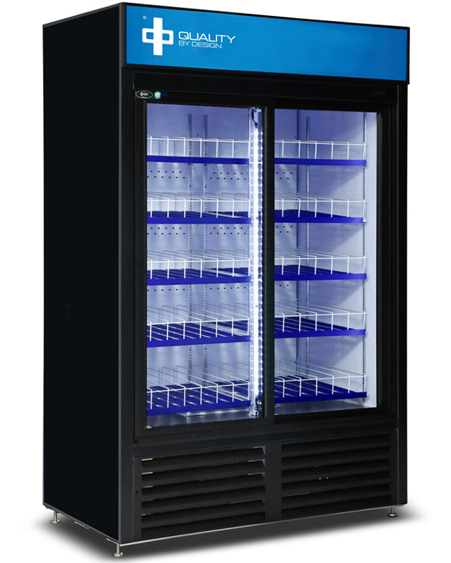 QBD CD45-HC Refrigerator 2 Doors 52Lx29.5Dx78.12H