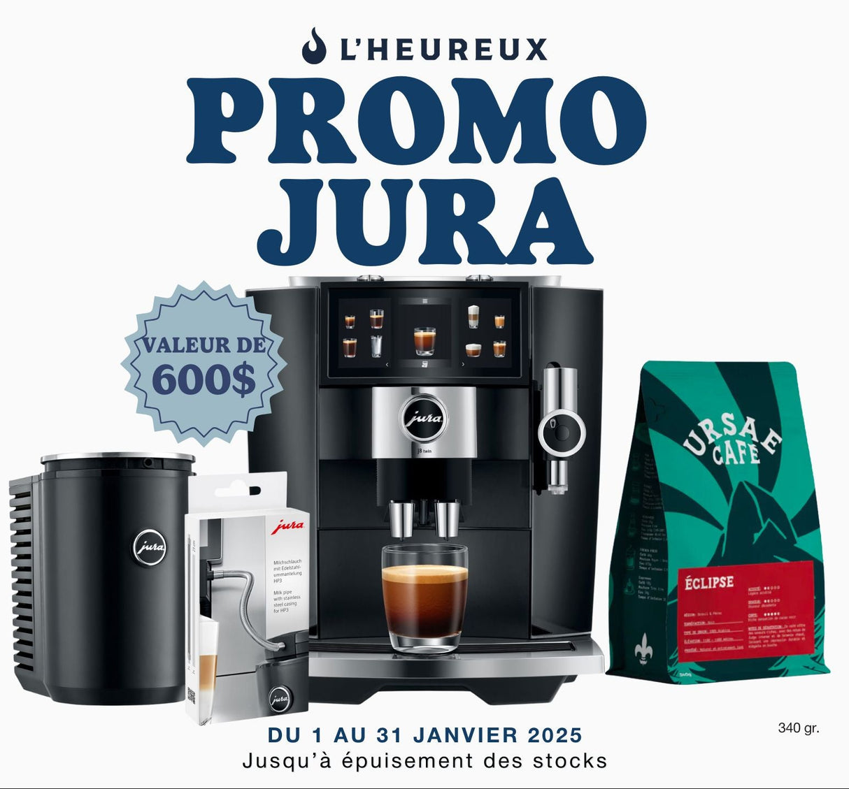 Jura - J8 Twin: Cadeaux avec achat