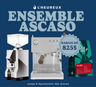 Ensemble Ascaso Steel Duo Plus & Moulin Eureka Silenzio