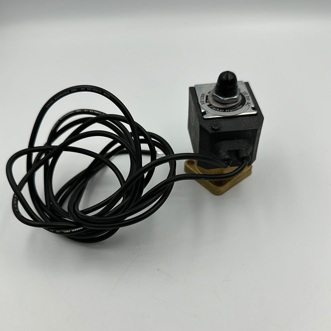 Parker 3-way solenoid valve including cables 220V 20bar AC