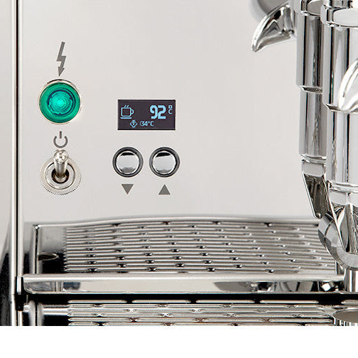 ECM Technika VI: Dual-Boiler Espresso Machine with Rotary Pump, PID, and E61 Group