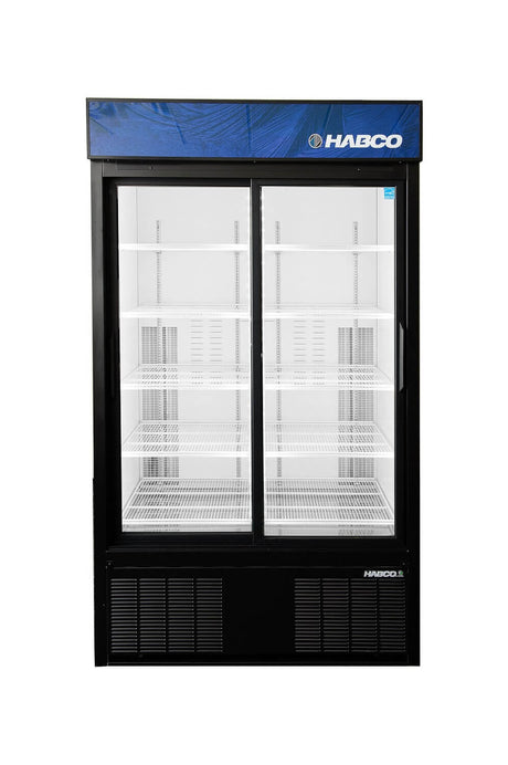 Habco ESM42-HC Refrigerator 2 Sliding Doors 47.5Lx31Px78H
