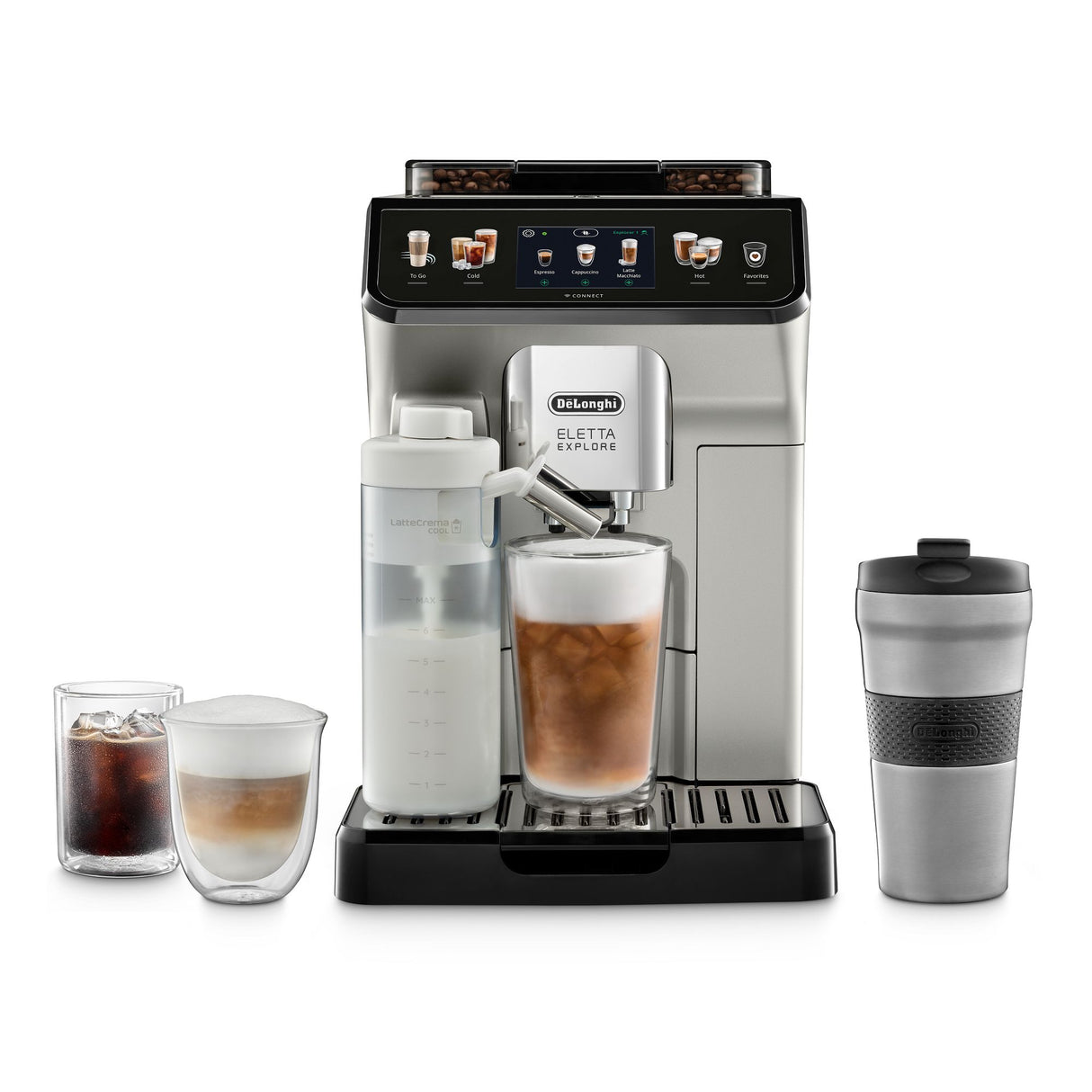 DeLonghi - Eletta Explore (avec Cold Brew)