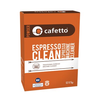 Package of 18 sachets of 5g Cafetto Espresso Clean®