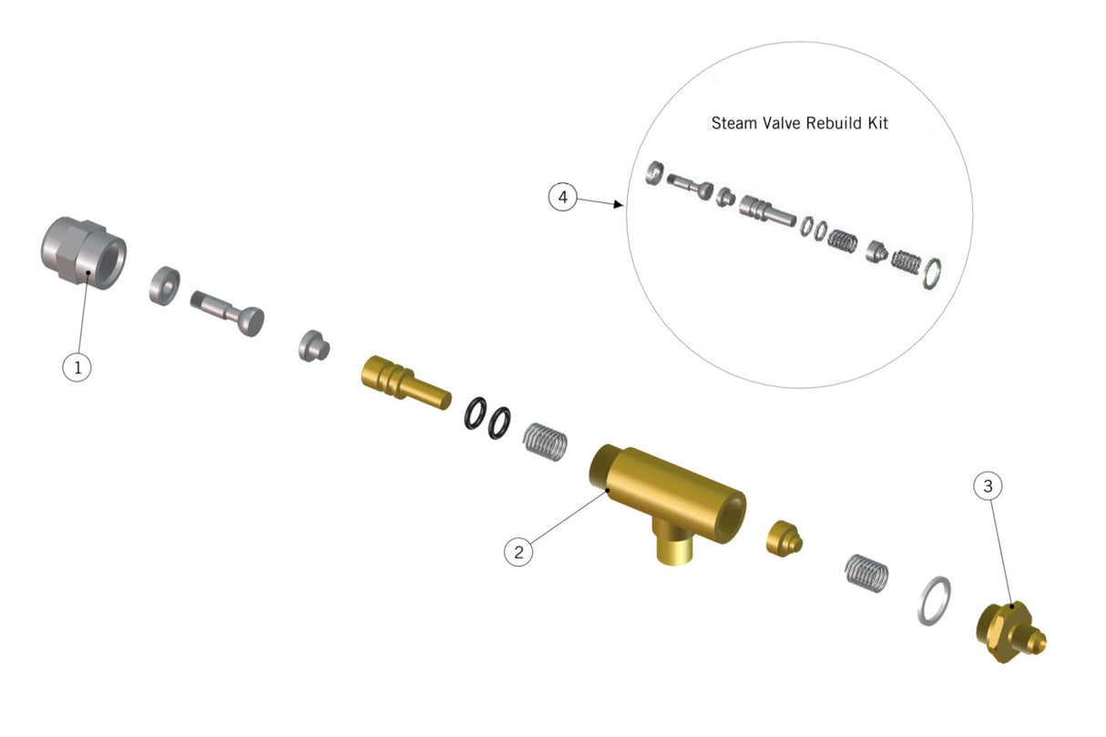 GS3 Steam Valve Refurbishment Kit