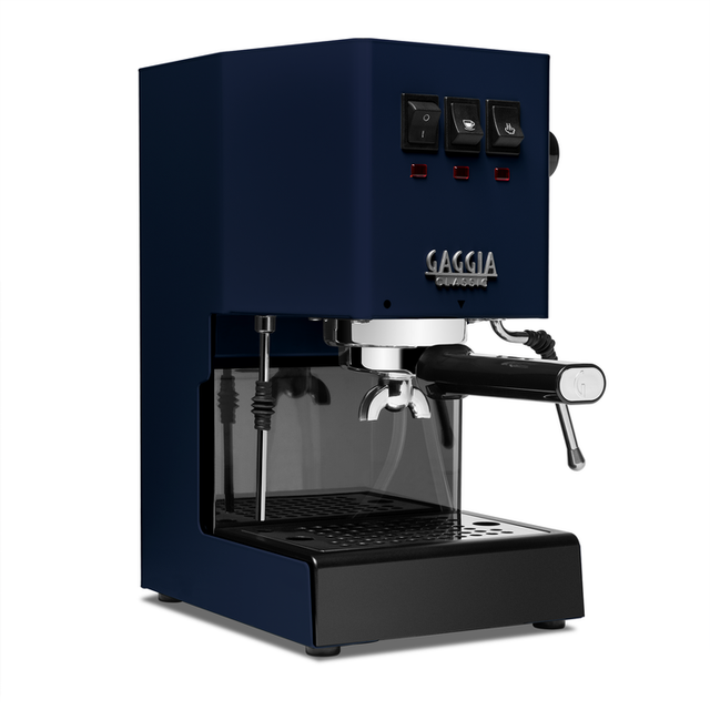 Gaggia Classic Pro E24 — Détail du porte-filtre commercial
