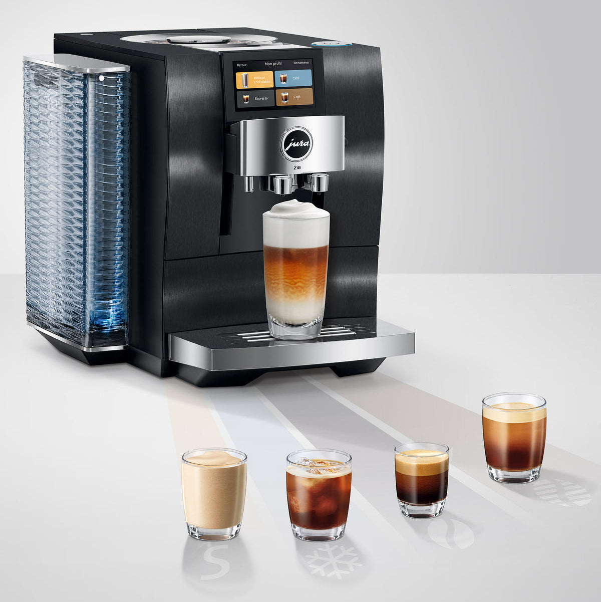 JURA Z10 (2nd Generation): Automatic Espresso Machine, 51 Specialties, P.R.G.2+ Grinder