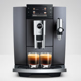 JURA E10: Automatic Coffee Machine, Cold Brew, Light Brew, Sweet Foam, 36 Specialties