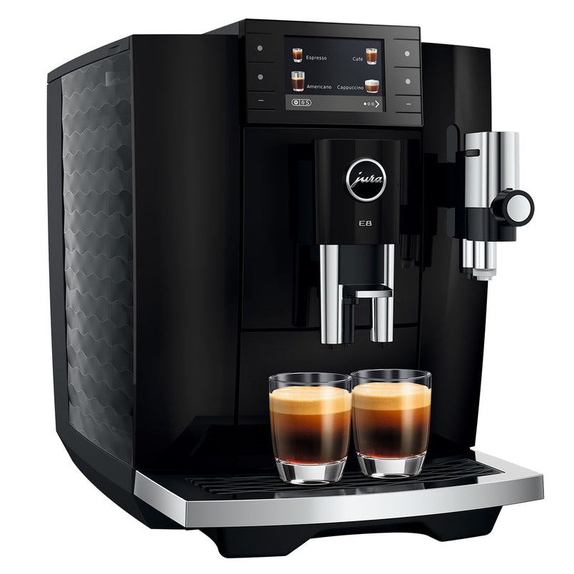 JURA E8 (5th Generation): Automatic Espresso Machine, P.A.G.2 Grinder, 27 Specialties