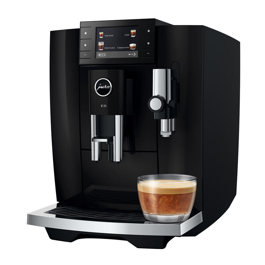 JURA E8 (5th Generation): Automatic Espresso Machine, P.A.G.2 Grinder, 27 Specialties