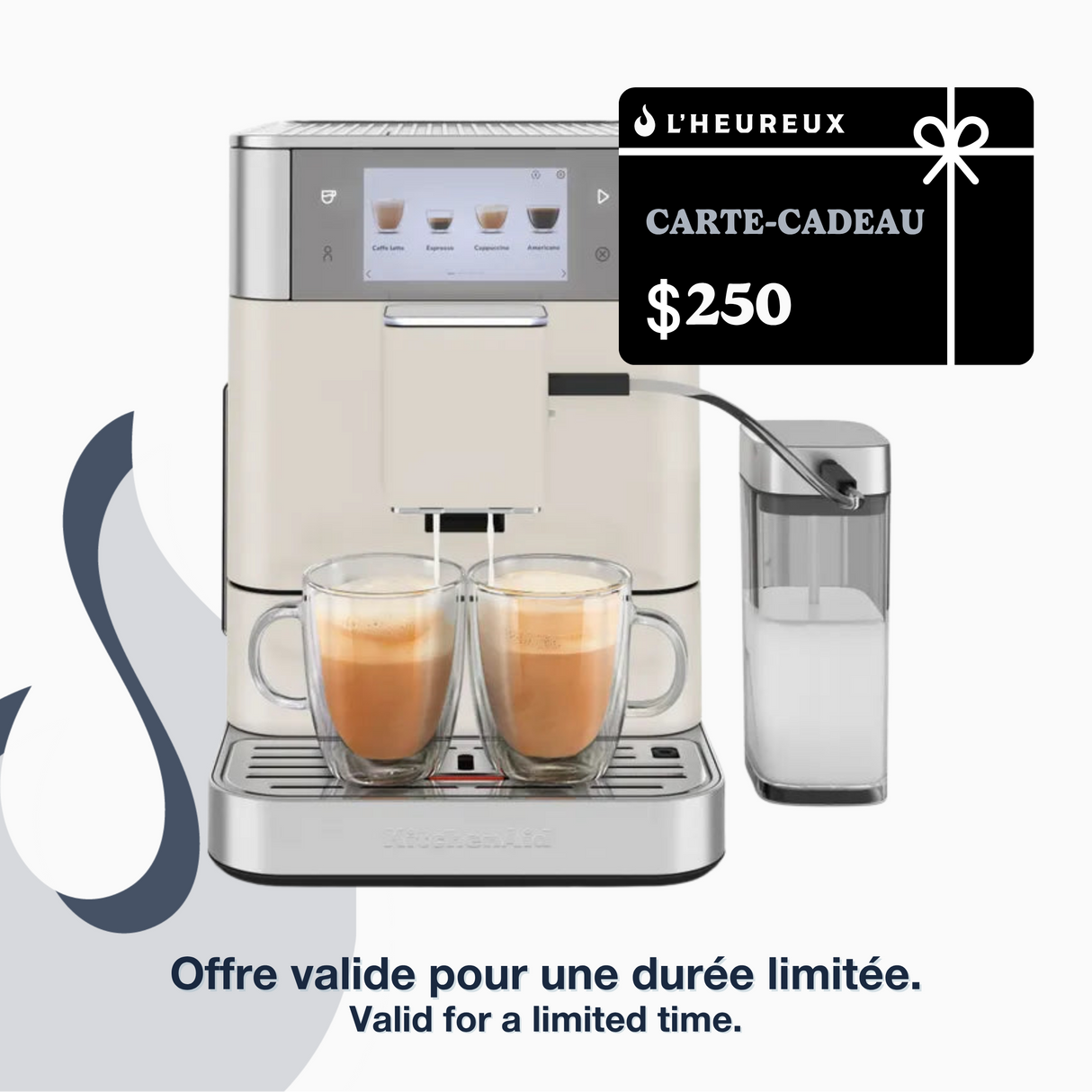 KitchenAid - KF8 Automatic Espresso Machine + Free $100 Gift Card