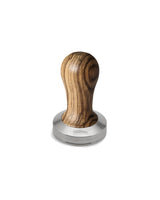 Lelit 58mm Stainless Steel Tamper with Zebra Wood Handle