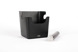 LX - Knockcube - Cube de cognage pour espresso avec barre de frappe amovible et antidérapante