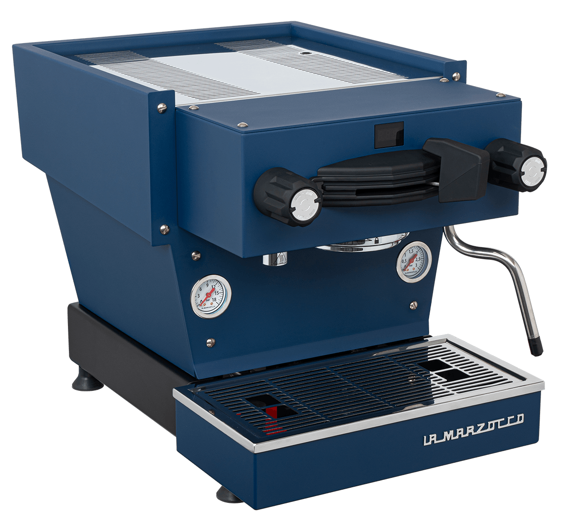 La Marzocco Linea Mini R — Machine à espresso domestique, double chaudière, groupe saturé, pompe rotative, palette manuelle 58 mm
