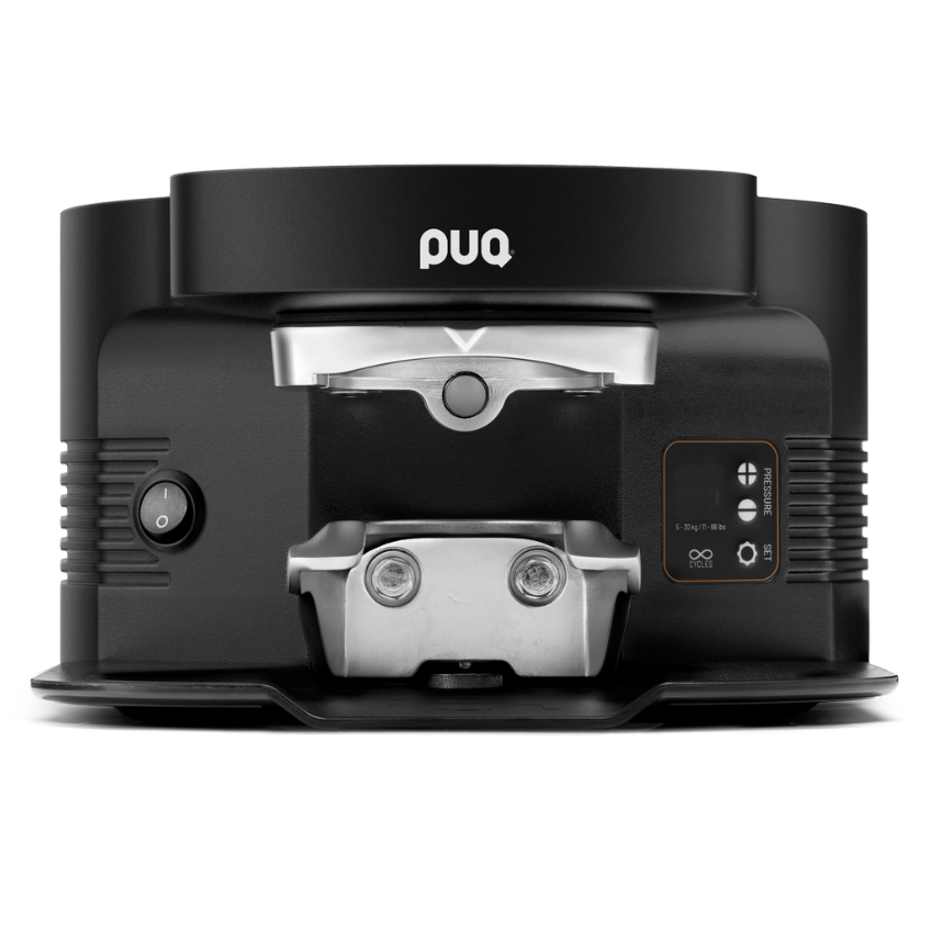 PUQ Press M5 — Integrated Automatic Tamper, 53-58.3mm, for Mahlkönig E80 Supreme and E80 GbW