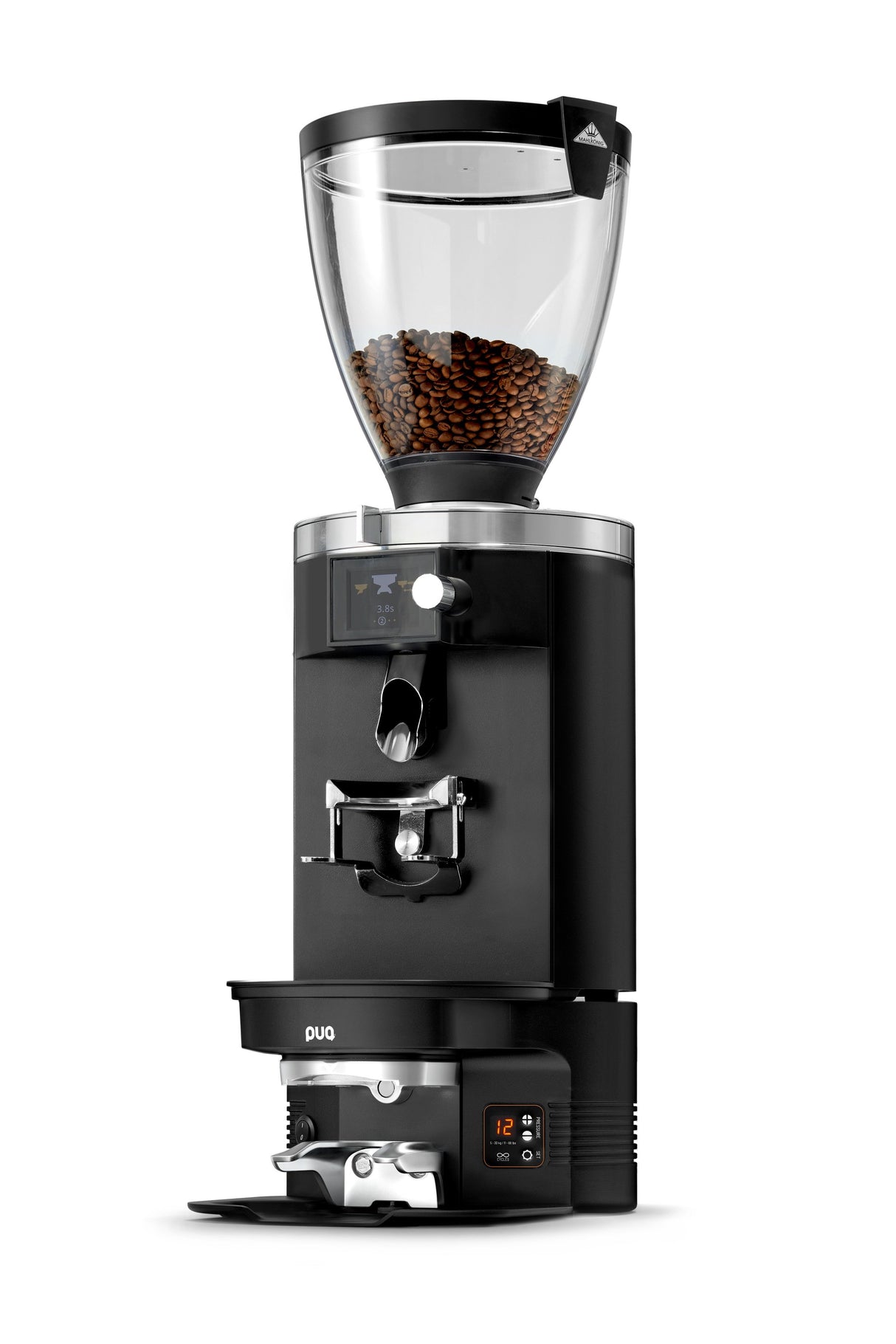 PUQ Press M5 — Integrated Automatic Tamper, 53-58.3mm, for Mahlkönig E80 Supreme and E80 GbW