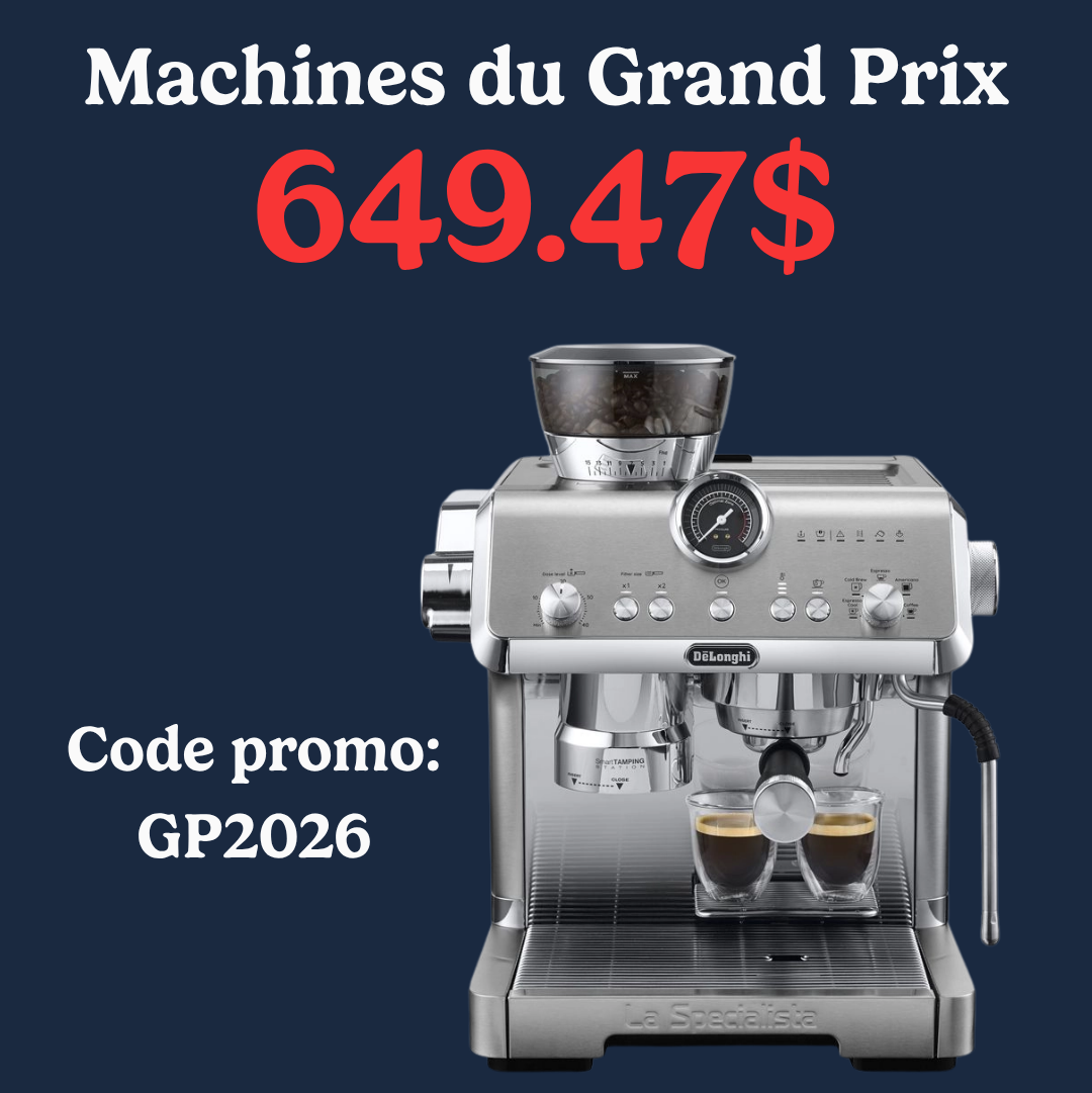 DeLonghi - Machine à espresso semi-automatique La Specialista Opéra (Démo)