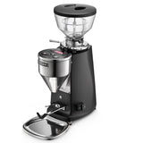 Mazzer Mini — Compact commercial grinder, 64mm flat burrs, electronic timer