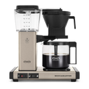 Moccamaster KBGV — Cafetière filtre certifiée SCA, carafe en verre, arrêt automatique, 1,25 L (10 tasses)
