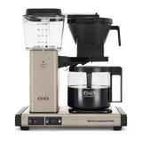 Moccamaster KBGV — Cafetière filtre certifiée SCA, carafe en verre, arrêt automatique, 1,25 L (10 tasses)