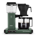Moccamaster KBGV — Cafetière filtre certifiée SCA, carafe en verre, arrêt automatique, 1,25 L (10 tasses)