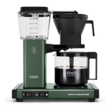 Moccamaster KBGV — Cafetière filtre certifiée SCA, carafe en verre, arrêt automatique, 1,25 L (10 tasses)