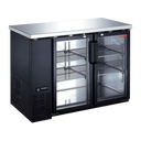 Back Bar Newair Nbb-48-Sg-N / 12 P3 - 2 Doors Black And Stainless Steel Top 49''Lx245''Dx36.25''H
