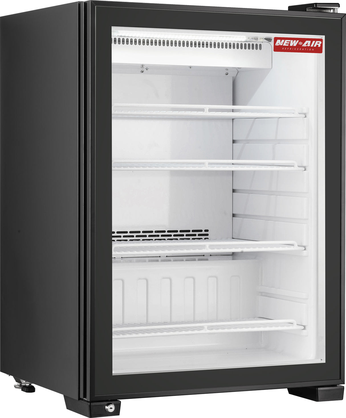 New Air NCR-24-35H 4.2 p3 refrigerator - 1 counter glass door