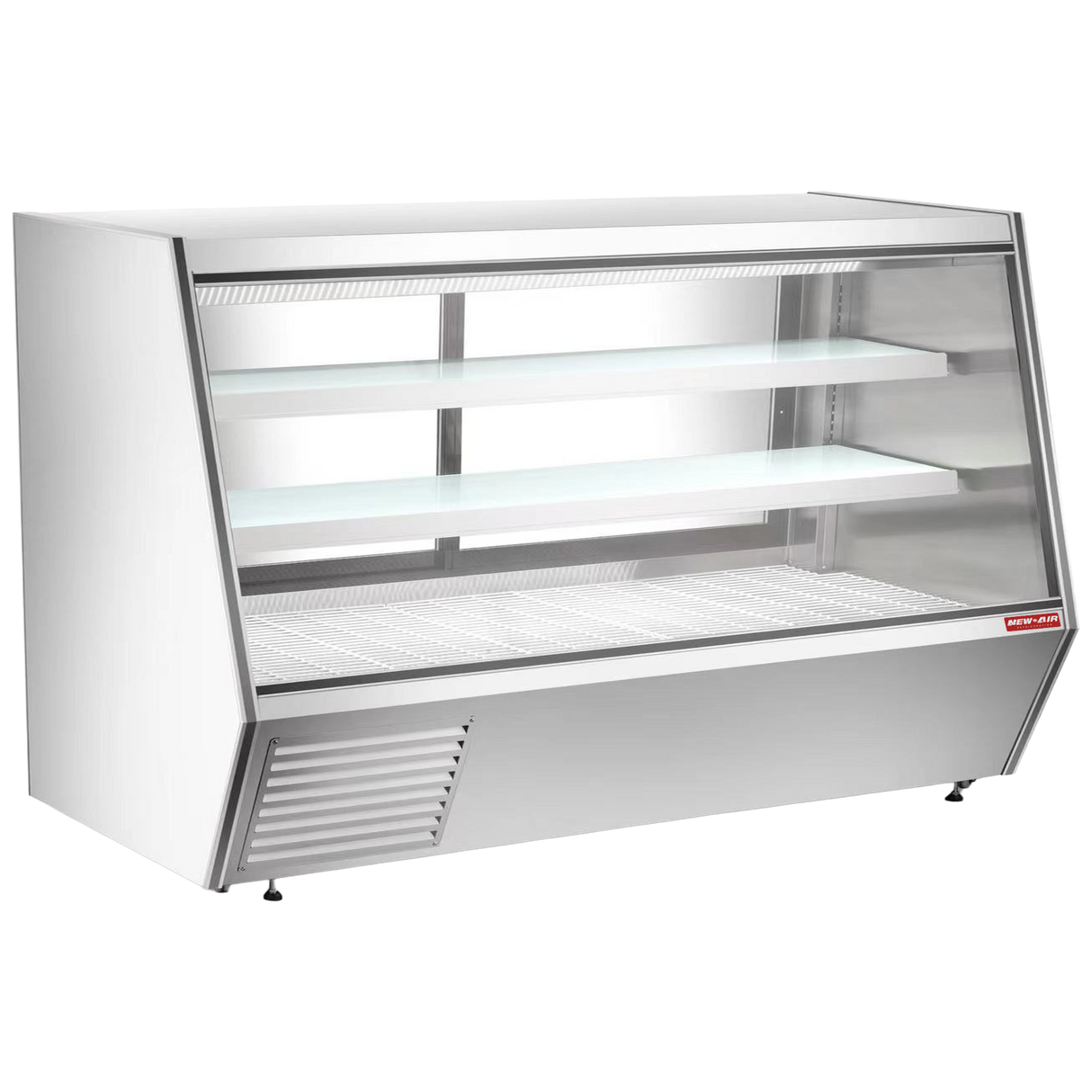 New Air - Gravity-Fed Refrigerated Display Case NDDC-84-GC 83.5" x 33.6" x 55"