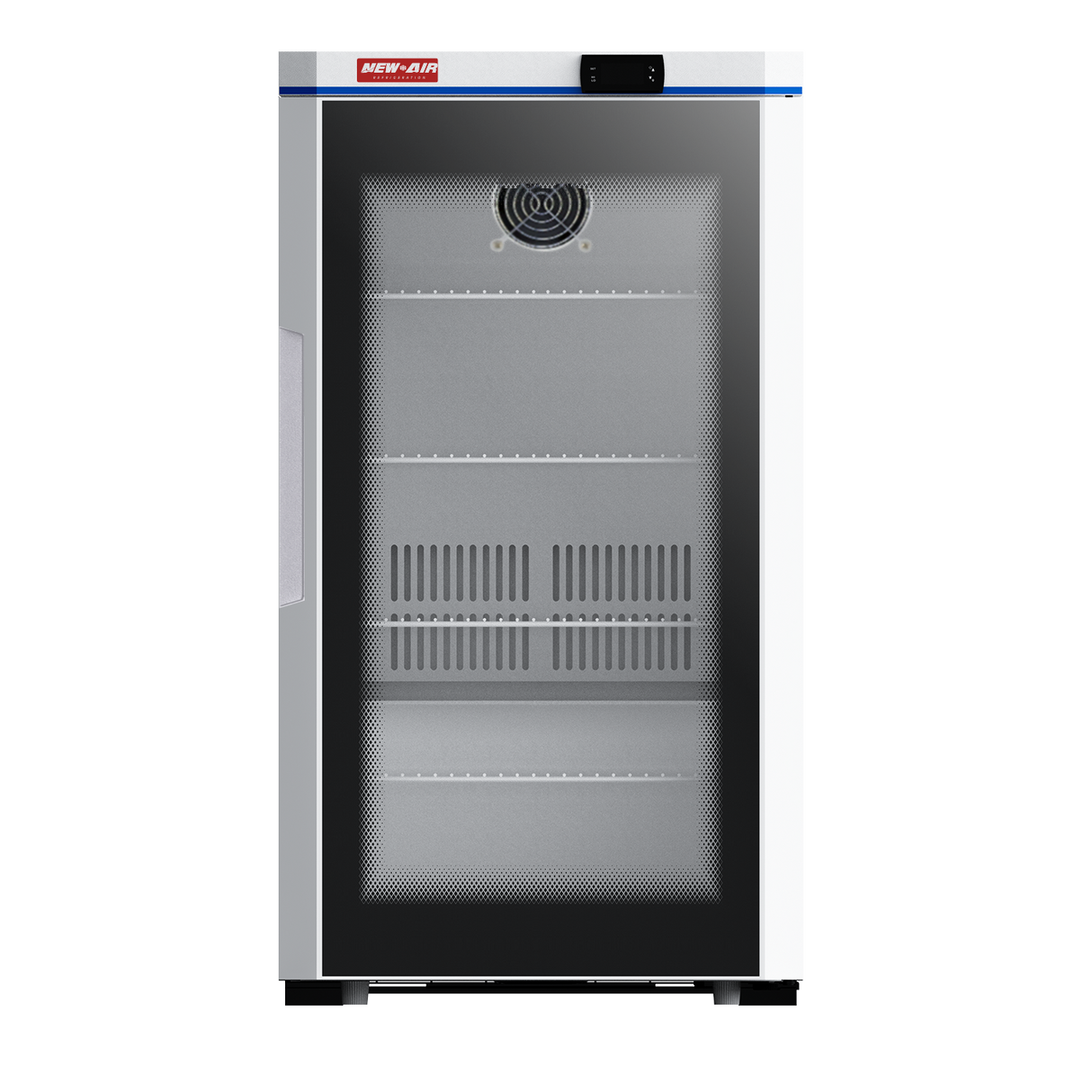 New Air - Présentoir pharmaceutique de comptoir avec porte en verre