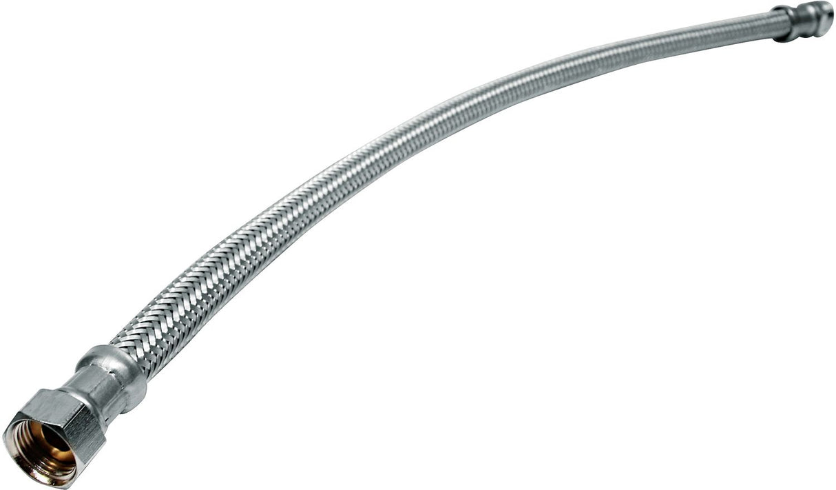 Stainless steel braided hose 3/8Fc-3/8Fc female-female · 50 cm
