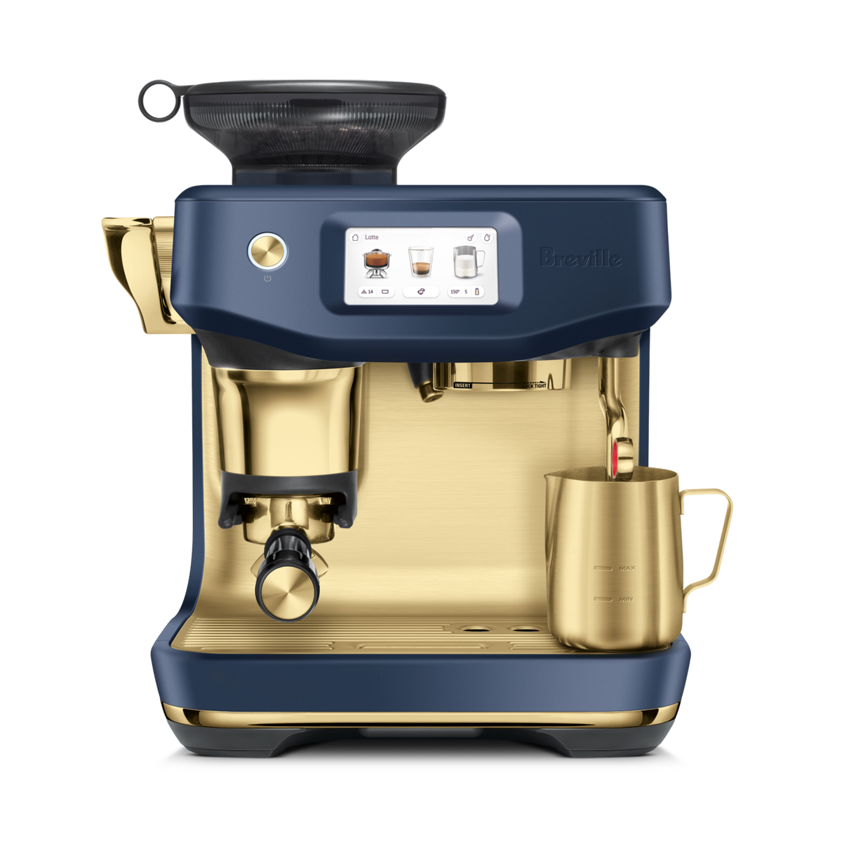 Breville Barista Touch Impress : machine à espresso semi-automatique, moulin Baratza intégré, écran tactile