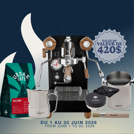 Lelit MaraX3 PL62X3 — Machine espresso HX contrôle de débit Pagaia