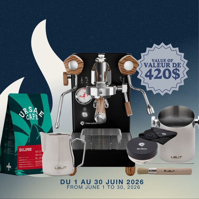 Lelit MaraX3 PL62X3 — Machine espresso HX contrôle de débit Pagaia
