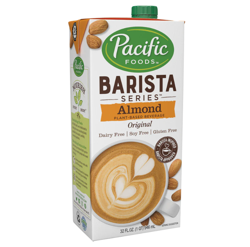 Pacific Barista Almond Carton 946ml (32 oz)