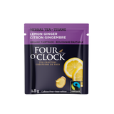 Four O'Clock - Tisane citron gingembre biologique (16 sachets)