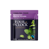 Four O'Clock - Organic &amp; Fairtrade Peppermint Herbal Tea (16 bags)