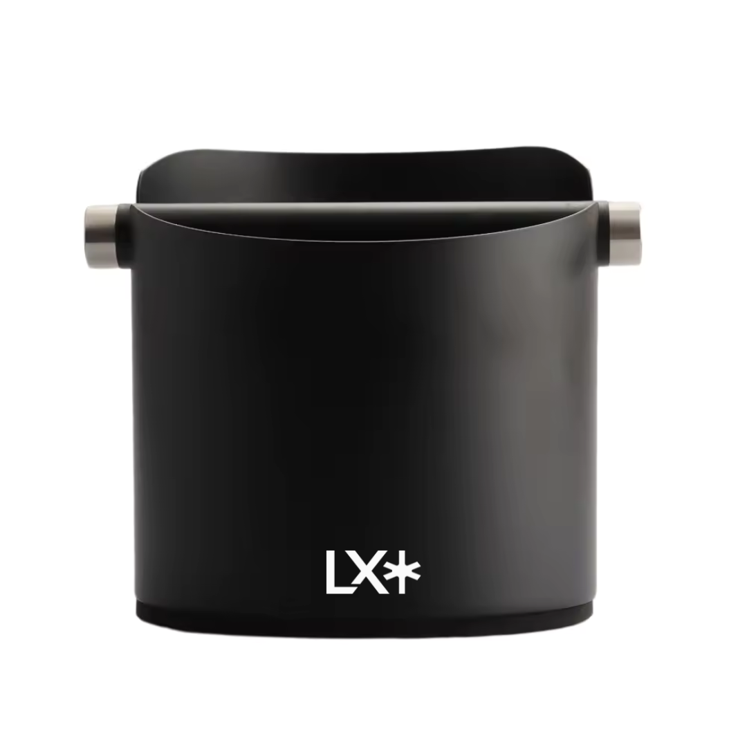 LX Knockbox - Espresso Knock Box with Removable, Non-Slip Knock Bar